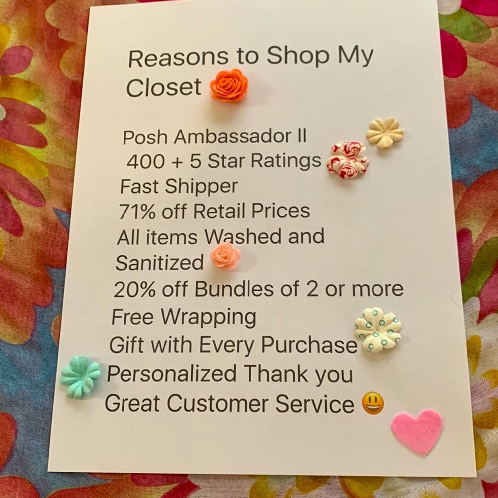 New items added to closet. Hope you enjoy 😊 and find items
